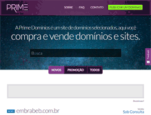 Tablet Screenshot of primedominios.com